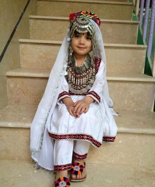 عکس لباس افغانی بچه گانه