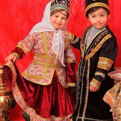 عکس لباس افغانی بچه گانه