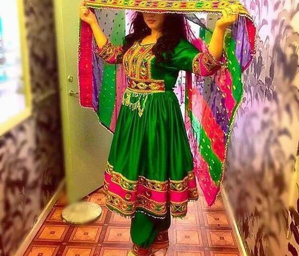 عکس لباس سنتی افغانی