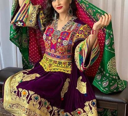عکس لباس شراره افغانی