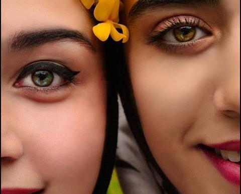 عکس لبخند دختر فانتزی