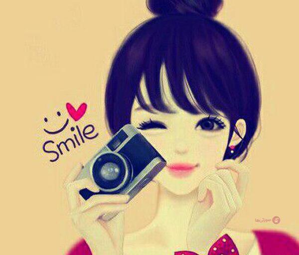 عکس لبخند دختر فانتزی