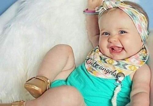 عکس لبخند نی نی