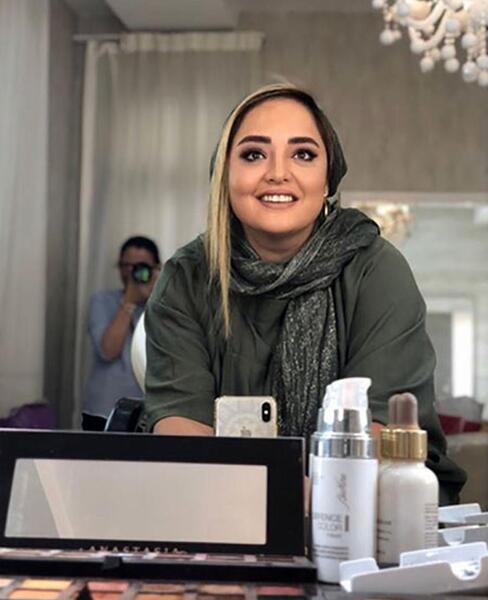 عکس لبخند نرگس محمدی