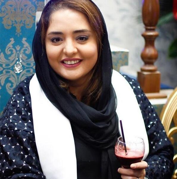عکس لبخند نرگس محمدی