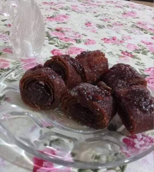 عکس لواشک با نمک