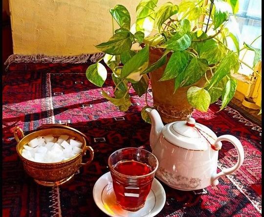 عکس منظره چای