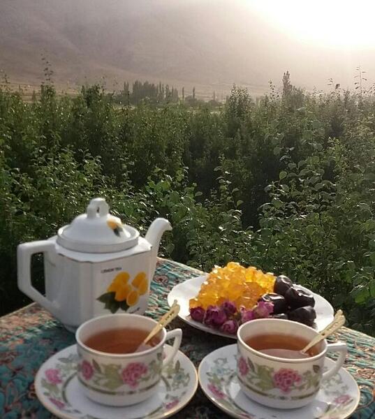 عکس منظره چای