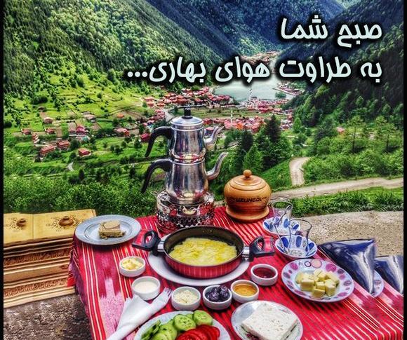 عکس منظره صبح زیبا