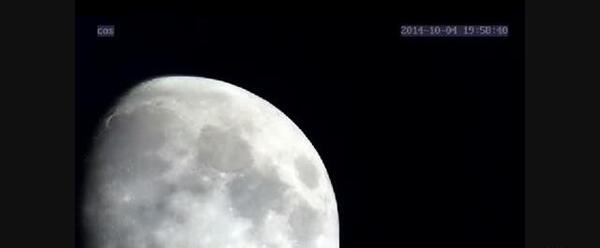 عکس ماه با تلسکوپ