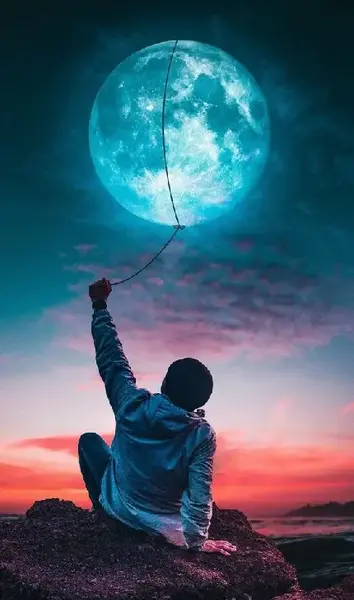 عکس ماه زیبا برای پروفایل