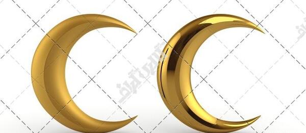 عکس ماه طلایی