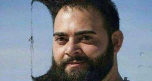عکس مرد سیبیلو ترسناک
