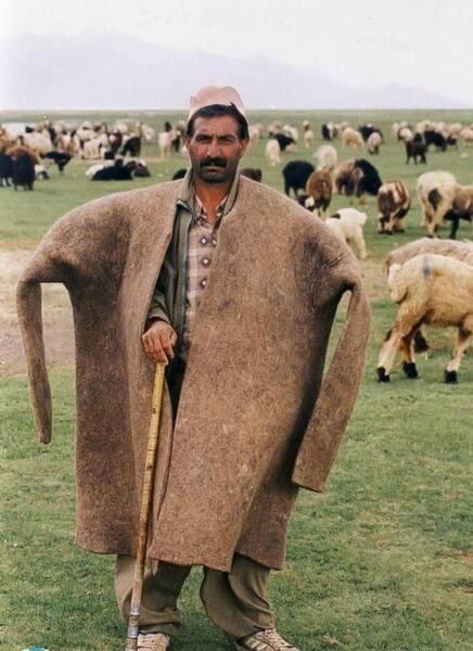 عکس مرد قشقایی