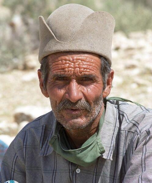 عکس مرد قشقایی