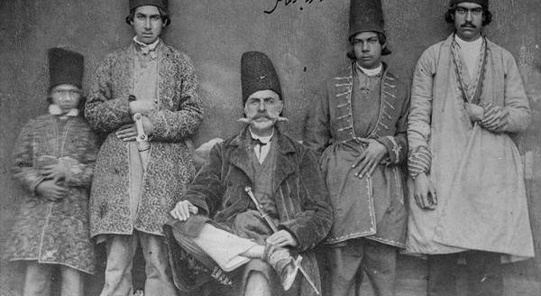 عکس مرد قاجاری