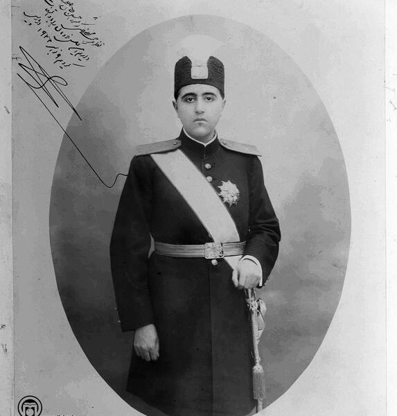 عکس مرد قاجاری