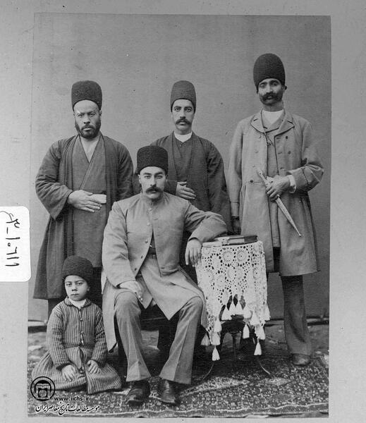 عکس مرد قاجاری