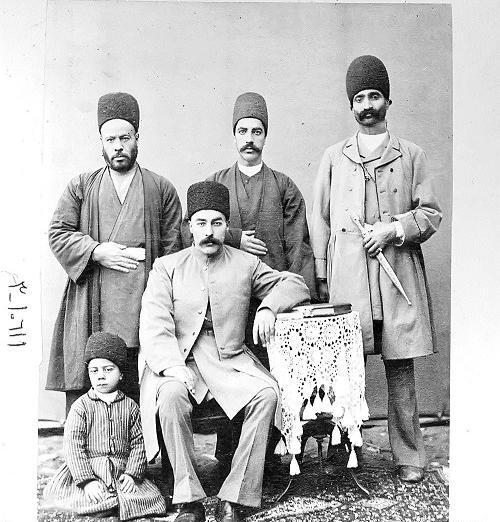 عکس مرد قاجار
