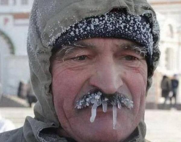 عکس مرد یخی