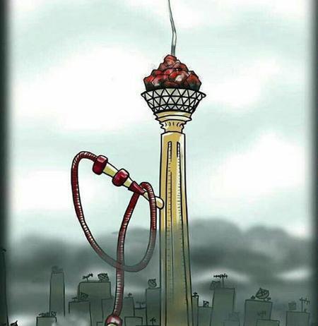 عکس مفهومی آلودگی هوا