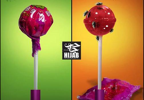 عکس مفهوم حجاب