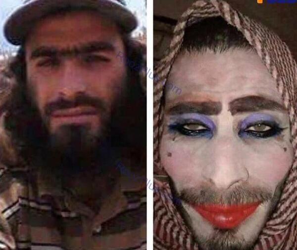 عکس مردان آرایش کرده