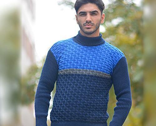 عکس ژاکت مردانه بافتنی