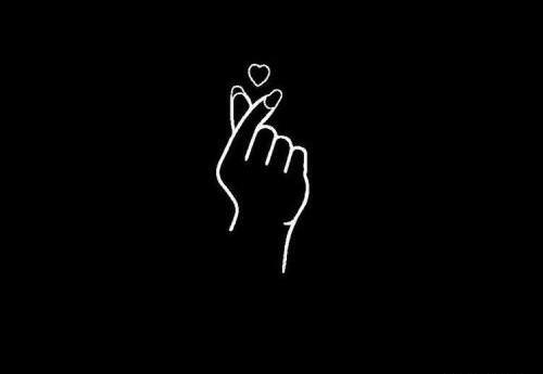 عکس قلب مشکی برا پروفایل