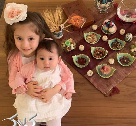 عکس نوزاد با هفت سین