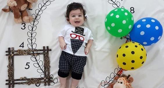 عکس نوزاد چهار ماهه