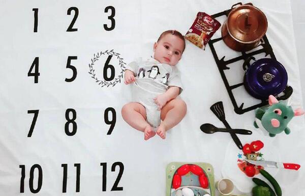 عکس نوزاد شش ماهگی