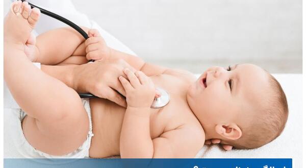 عکس غربالگری نوزاد