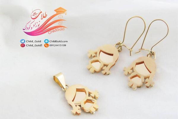 عکس طلای نوزاد دختر