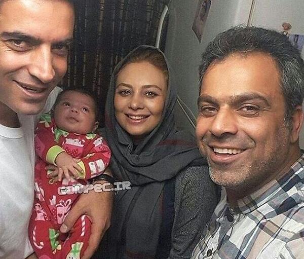 عکس نوزادی دختر یکتا ناصر