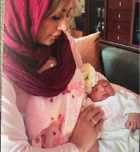 عکس نوزادی دختر یکتا ناصر