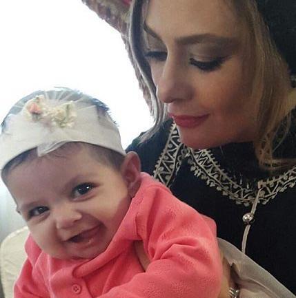 عکس نوزادی دختر یکتا ناصر