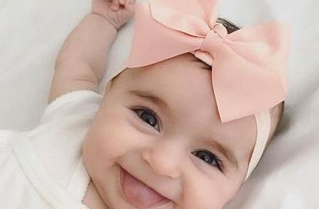 عکس های نوزاد دختر بامزه