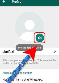 چرا عکس پروفایل واتساپ عوض نمیشه