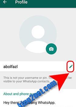 چرا عکس پروفایل واتساپ عوض نمیشه