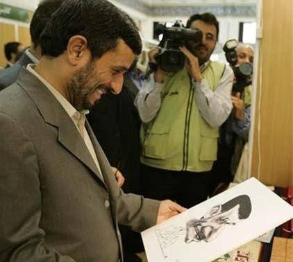 عکس های خنده دار احمدی نژاد