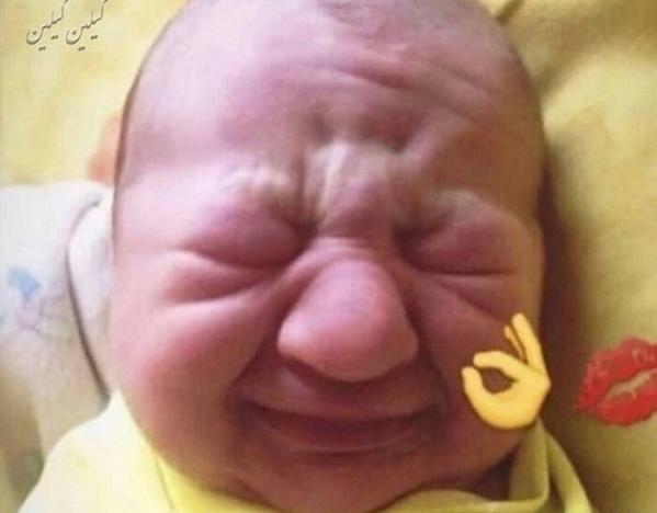 عکس های خنده دار صورت