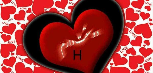 عکس های زیبا حرف h