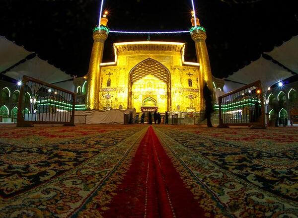 عکس های زیبا از ضریح امام علی
