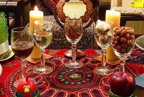 عکس هفت سین پایه دار