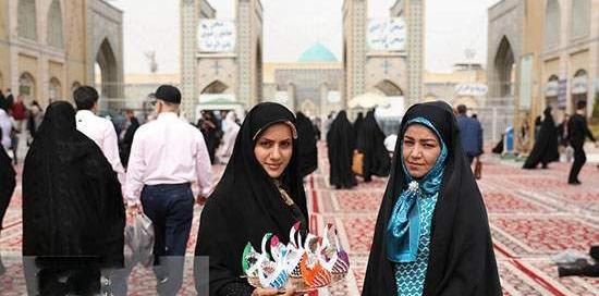 عکس هفت سین حرم امام رضا