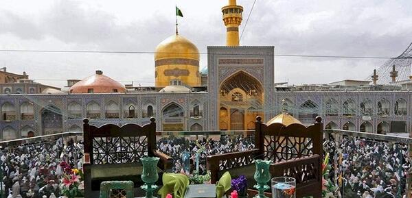 عکس هفت سین حرم امام رضا