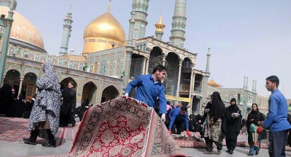عکس هفت سین حرم حضرت معصومه