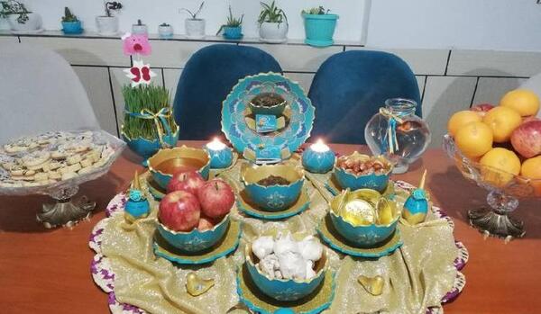 عکس هفت سین دست ساز