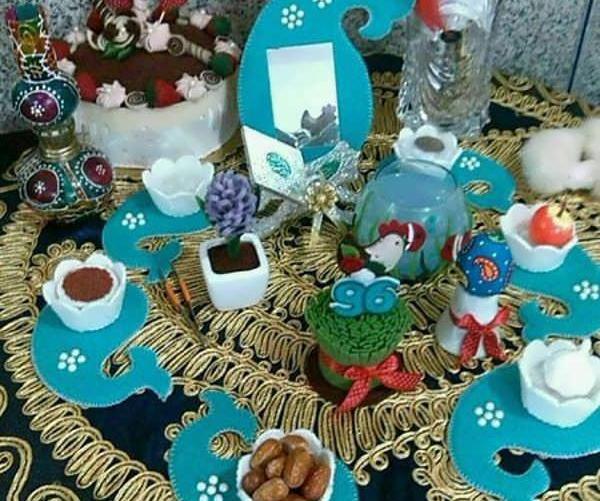 عکس هفت سین دست ساز